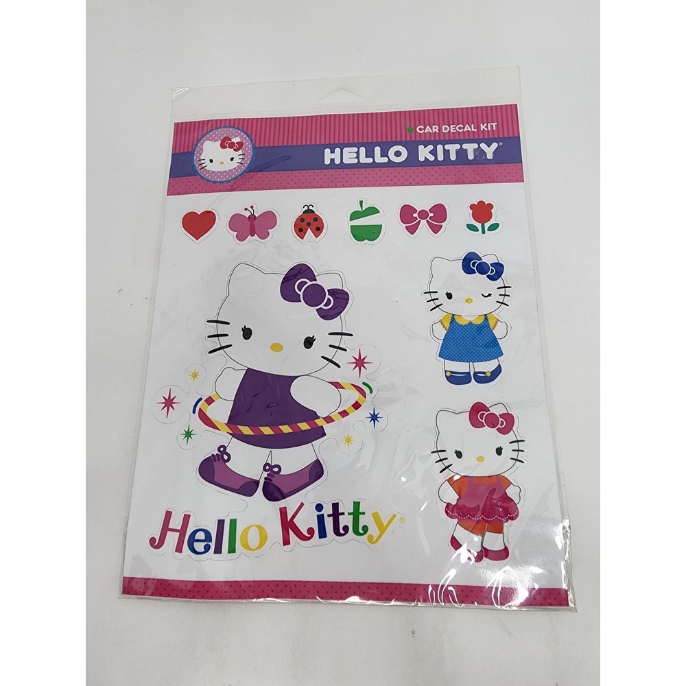 Hello Kitty Sanrio Pink Vehicle‎ Car Decal Kit Front & Back